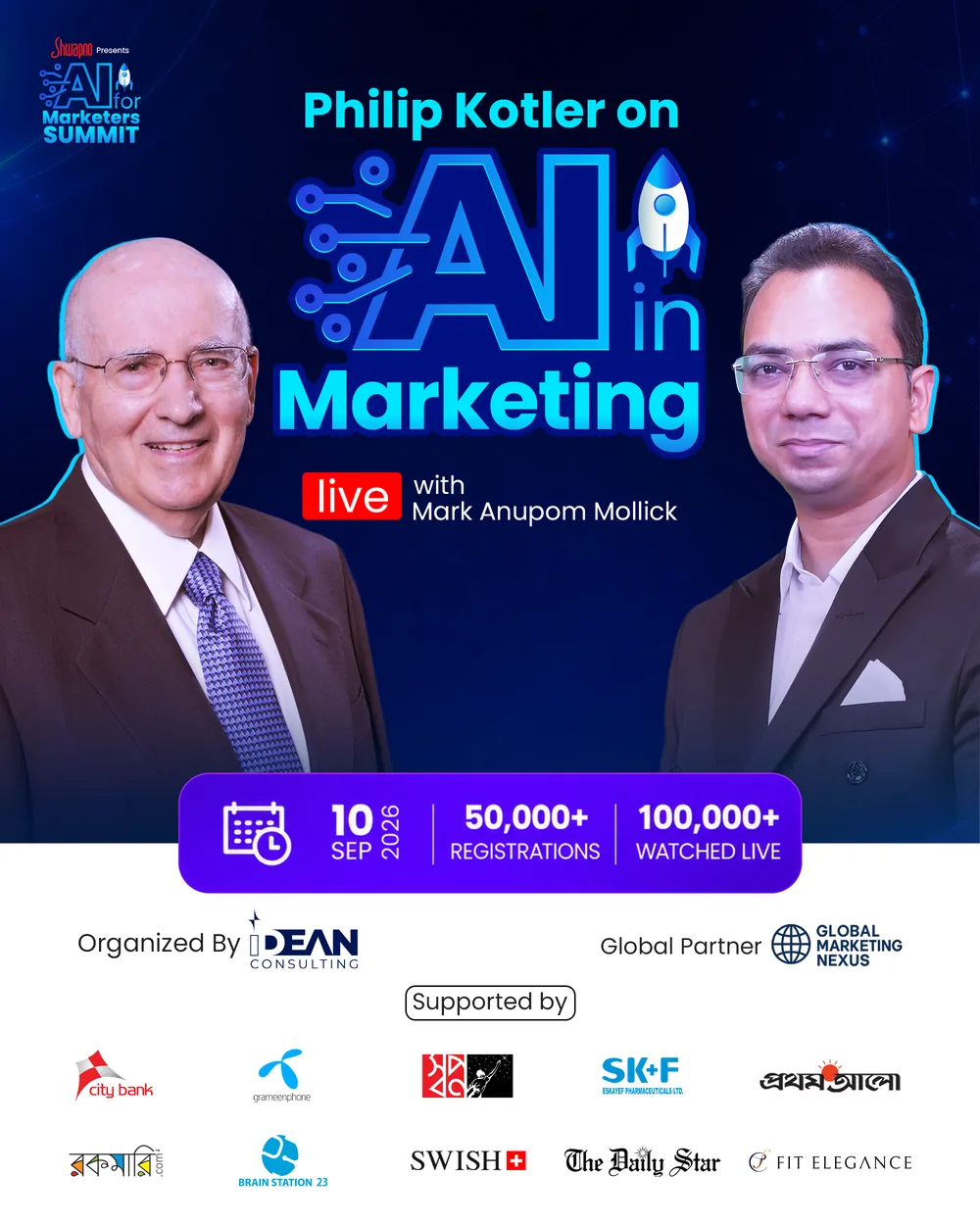 AI for Marketers Summit: Dr. Philip Kotler live with Mark Anupom Mollick