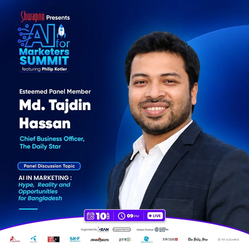 Md. Tajdin Hassan, Chief Business Officer, The Daily Star
